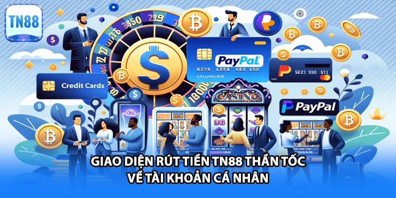 Giao diện rút tiền TN88 thần tốc về tài khoản cá nhân