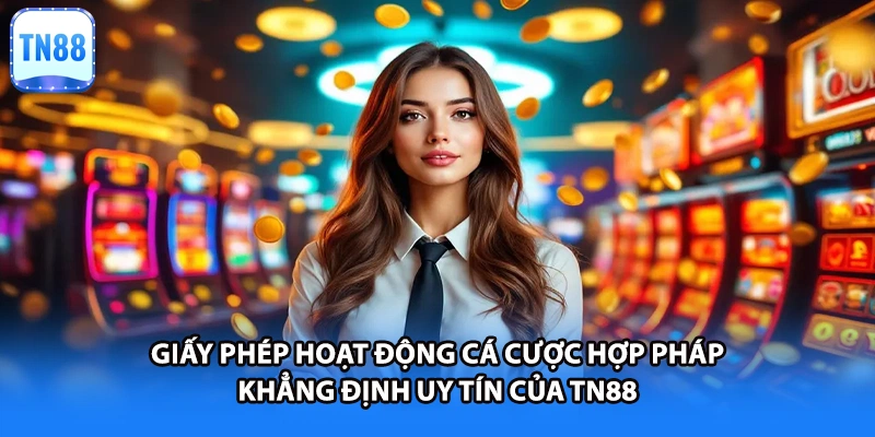 Giấy phép hoạt động cá cược hợp pháp khẳng định uy tín của TN88